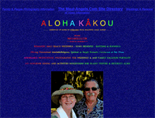 Tablet Screenshot of maui-angels.com